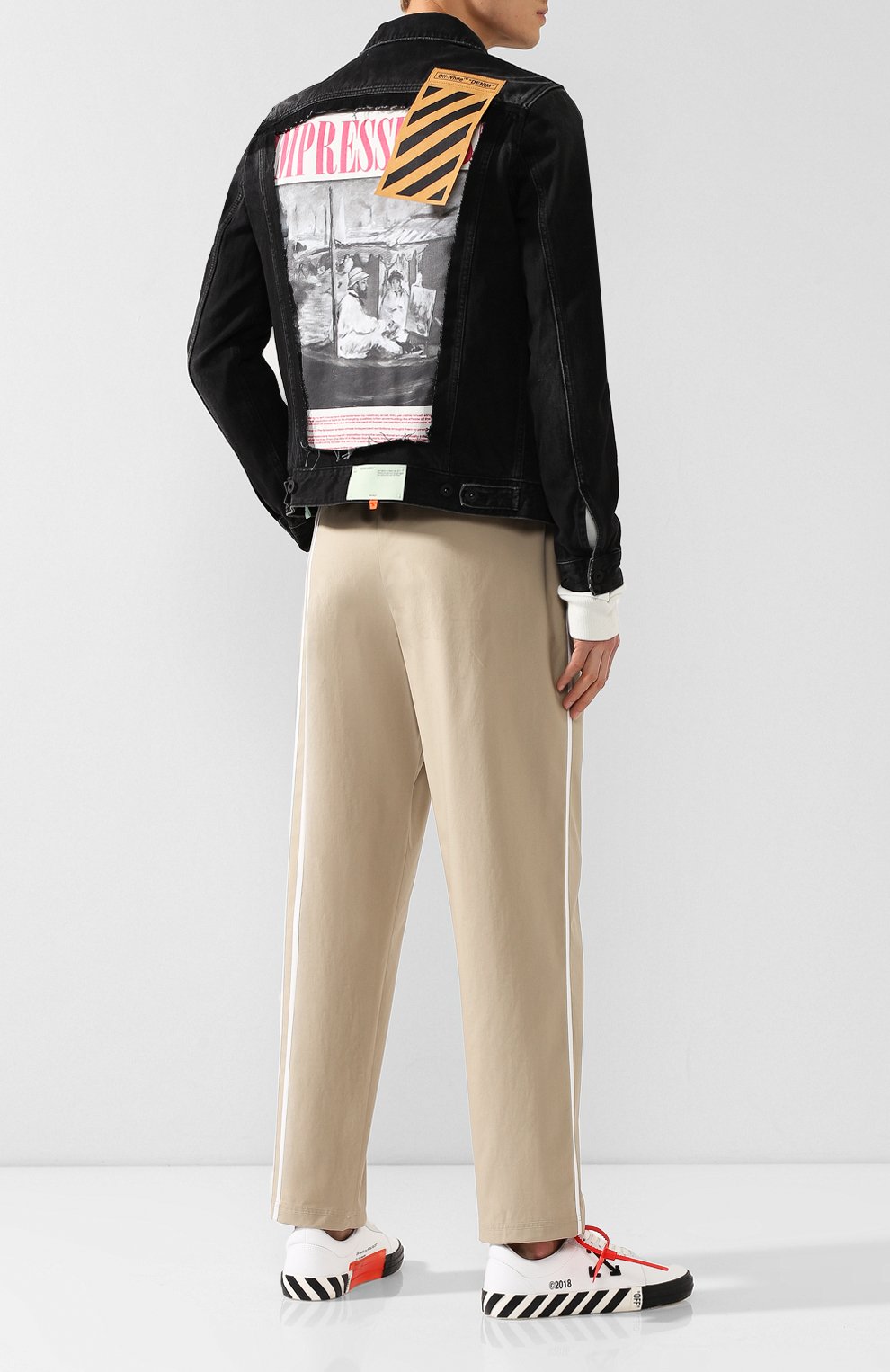 Джинсовая куртка OFF-WHITE, арт. 0MYE019R198120111088, фото 2