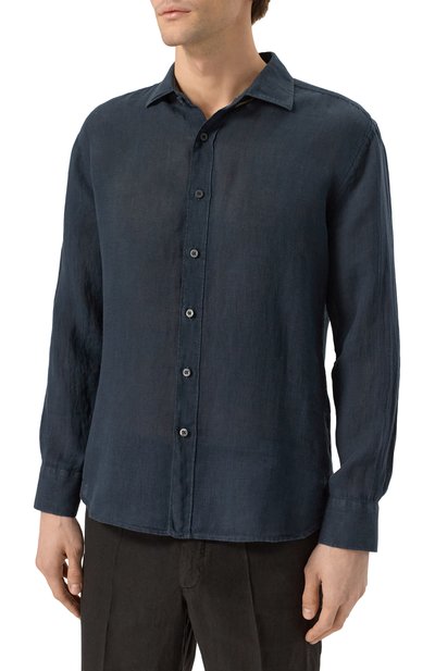 Льняная рубашка 120% LINO, арт. 32ALIM1311/0115/000, фото 3