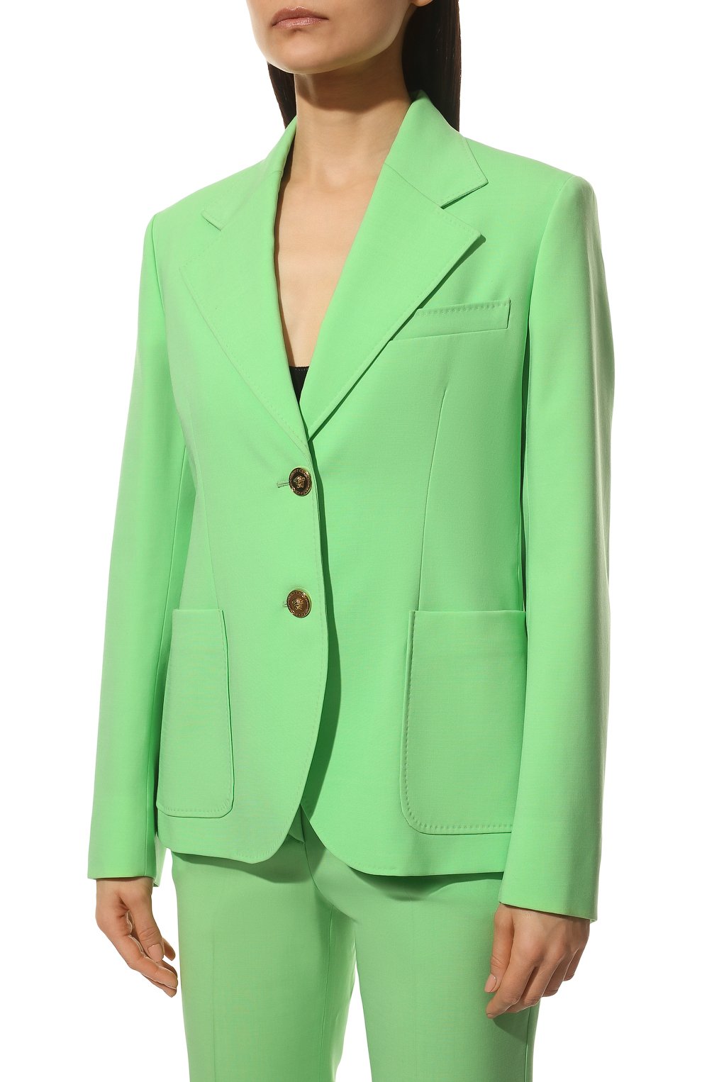 Шерстяной жакет VERSACE, арт. 1004248/1A00537, фото 3