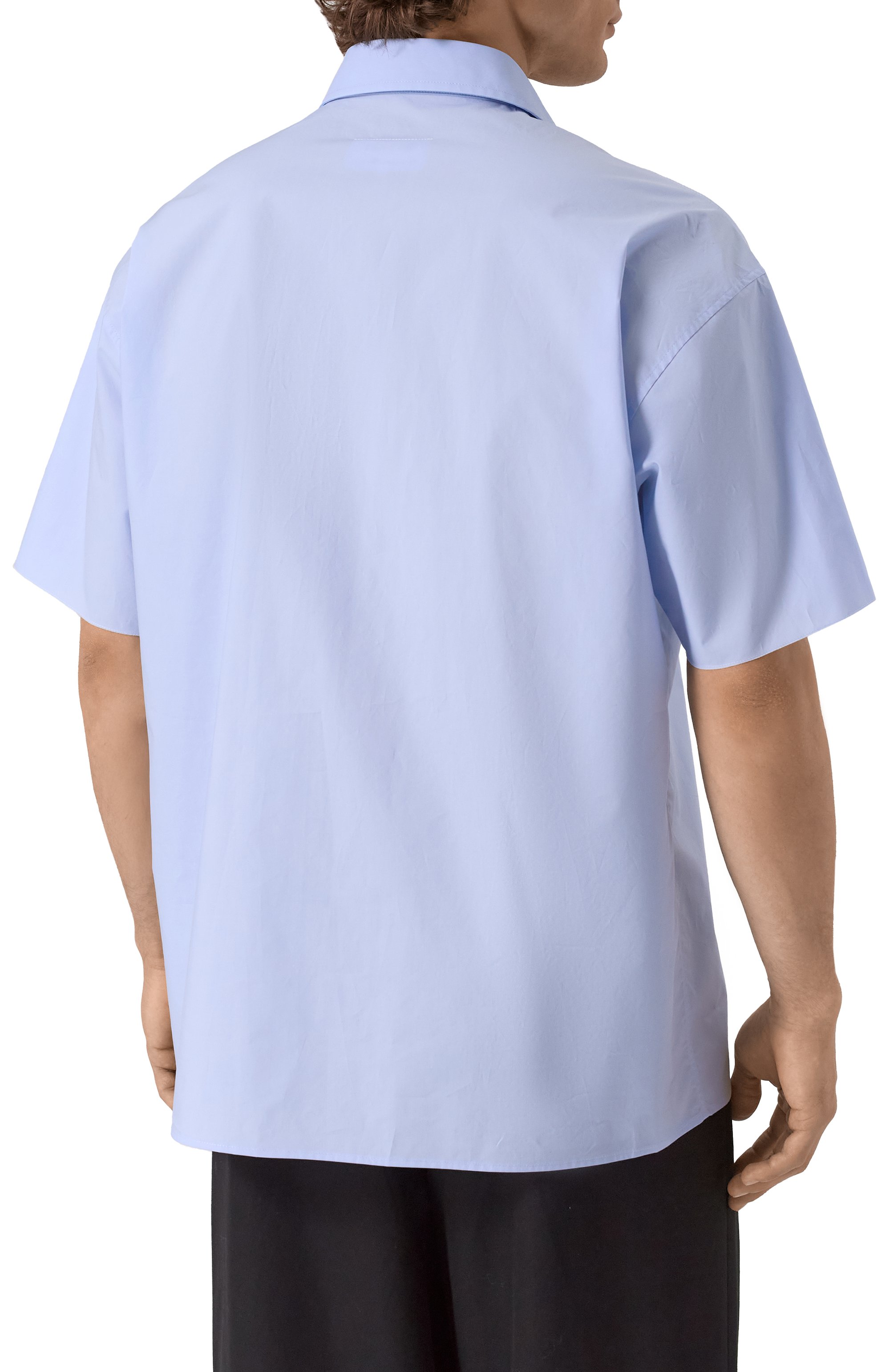 Хлопковая рубашка MM6, арт. SH2DR0004/M35256, фото 4