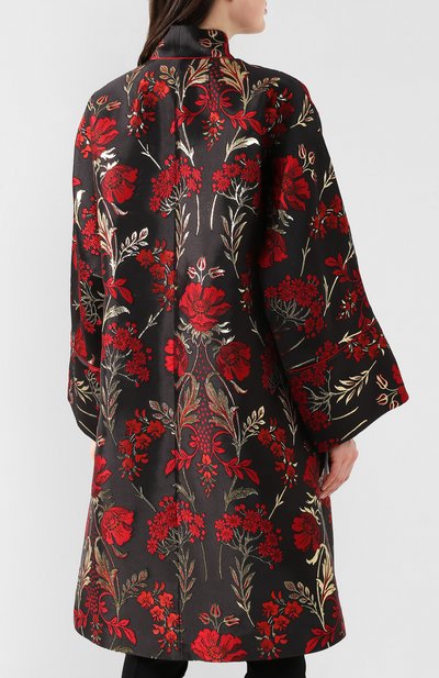 Пальто DOLCE & GABBANA черного цвета по цене 399500 руб., арт. F0W81T/HJMBN, фото 4 Пальто DOLCE & GABBANA, арт. F0W81T/HJMBN, фото 4