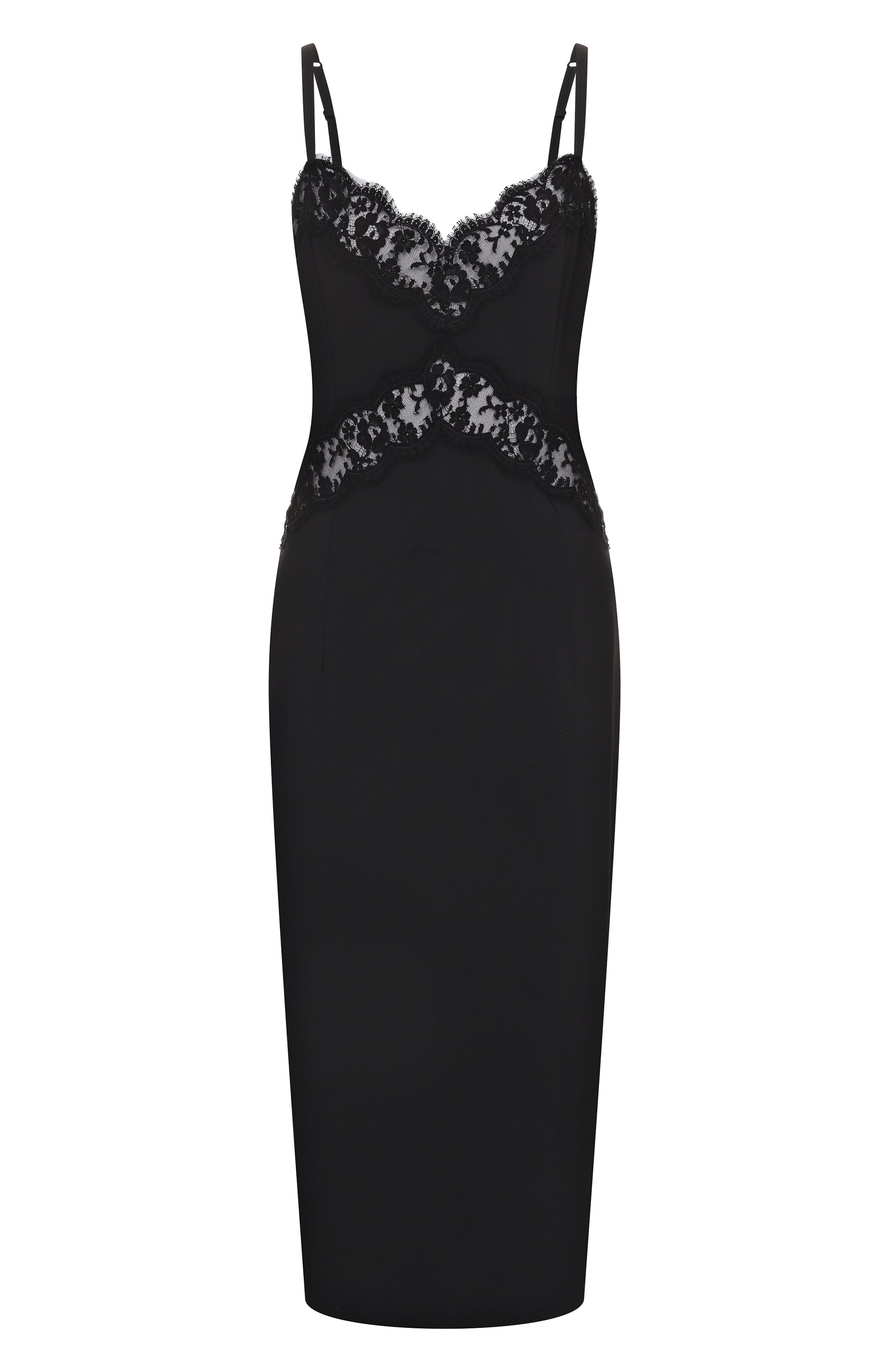 Платье из вискозы и хлопка DOLCE & GABBANA, арт. I6IP6W/FUIAH, фото 1