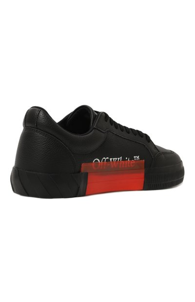 Кожаные кеды low vulcanized OFF-WHITE, арт. 0MIA085C99LEA0021010BLACK, фото 5