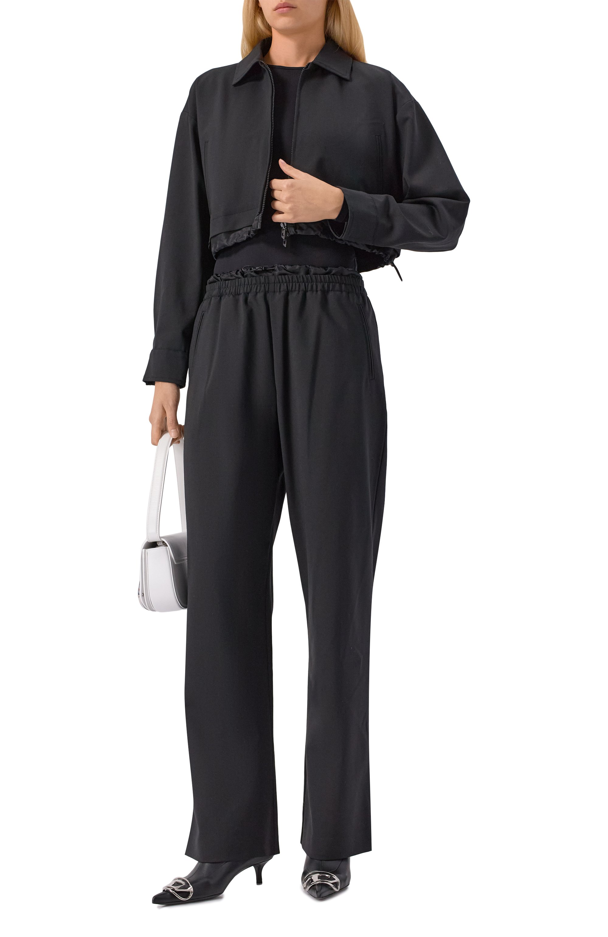 Брюки p-yrite DIESEL черного цвета по цене 36300 руб., арт. A19794/0GIBX, фото 2 Брюки p-yrite DIESEL, арт. A19794/0GIBX, фото 2