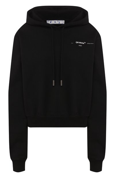 Женский хлопковое худи OFF-WHITE, арт. 0WBB016S20FLE0021084