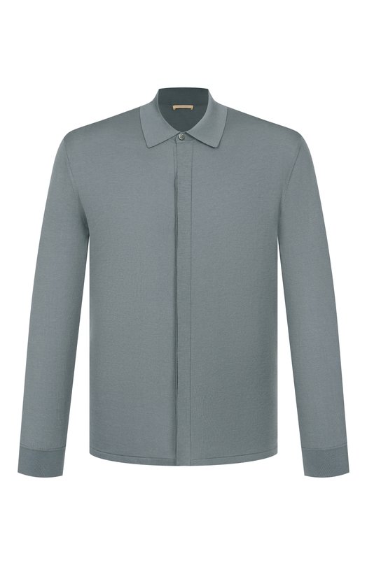 Рубашка из шелка и хлопка 12 STOREEZ 136302 Зелёный 136302