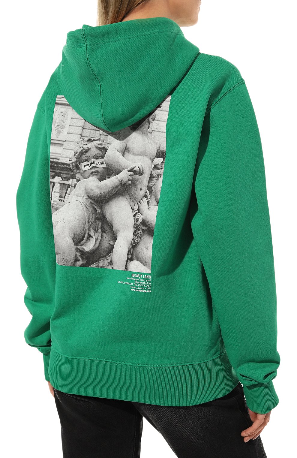 Хлопковое худи HELMUT LANG, арт. M05HM521, фото 4