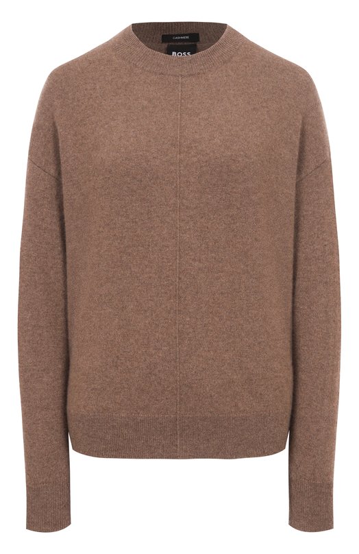 Кашемировый пуловер BOSS 50547883 Коричневый 50547883