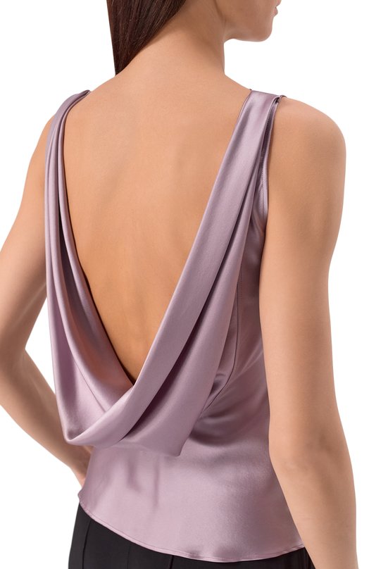 Атласный топ Nina Ricci 26PCT0011/SE1415 Розовый  26PCT0011/SE1415 Фото 5