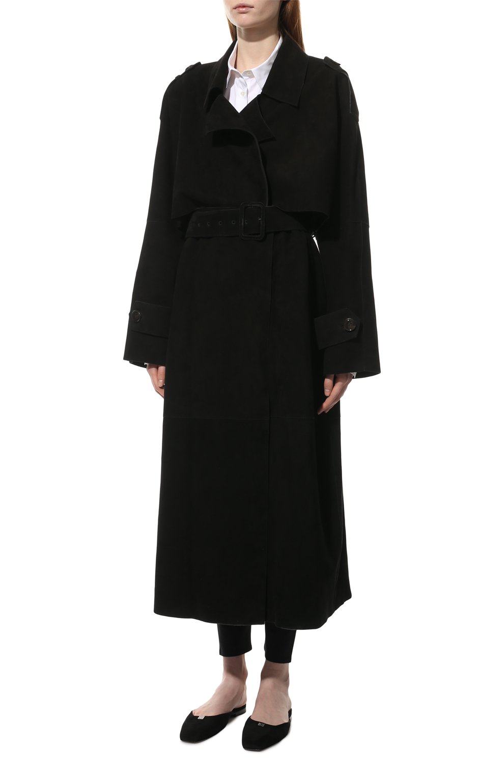 Кожаный плащ TOTEME, арт. 221-143-606, фото 3