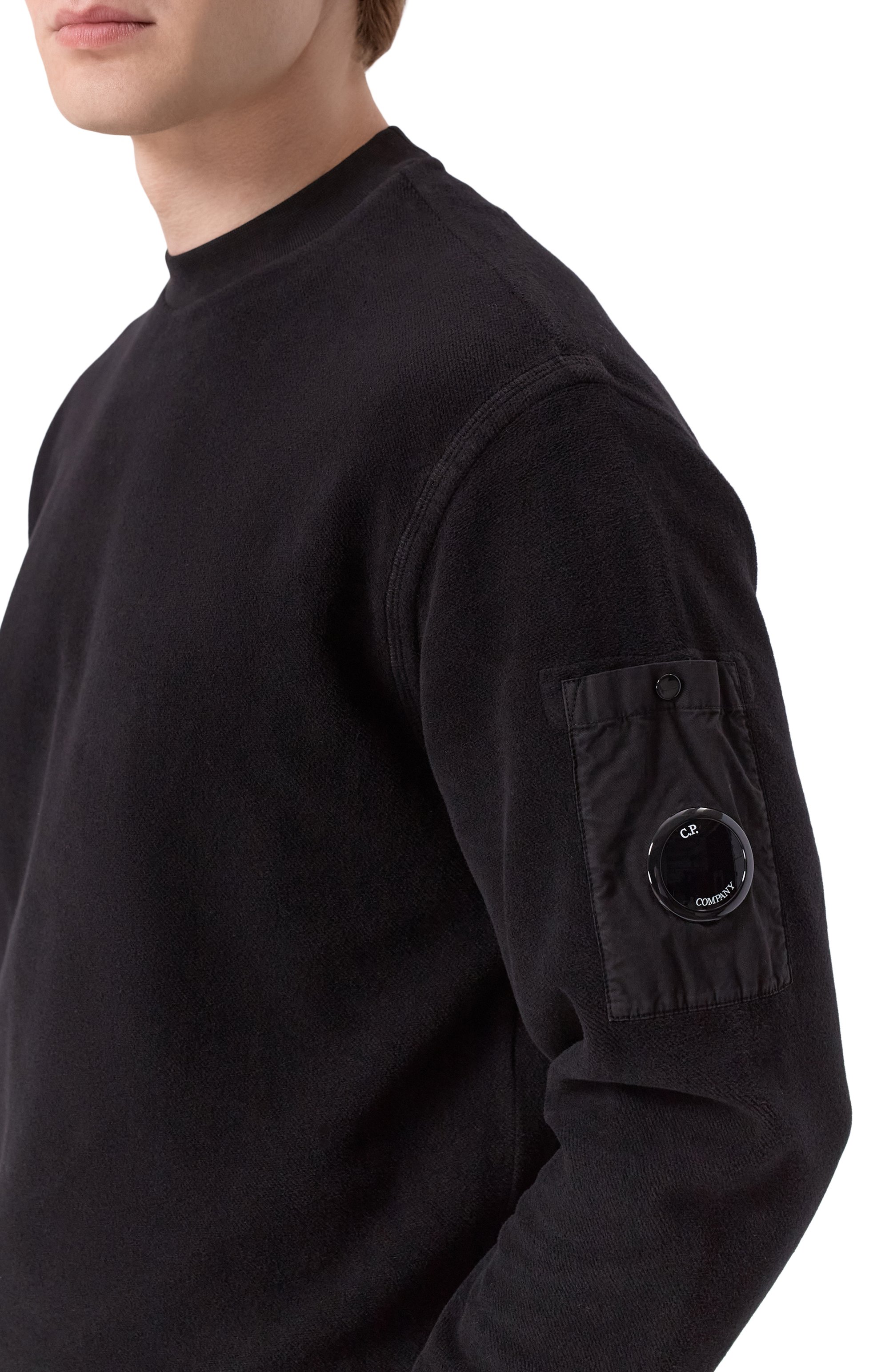 Хлопковый свитшот C.P. COMPANY, арт. 19CMSS249A006614G, фото 5