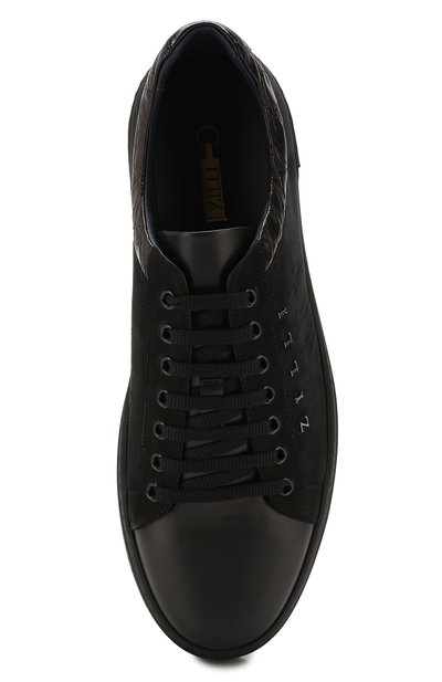 Кожаные кеды ZILLI, арт. MDS-T064/002, фото 5