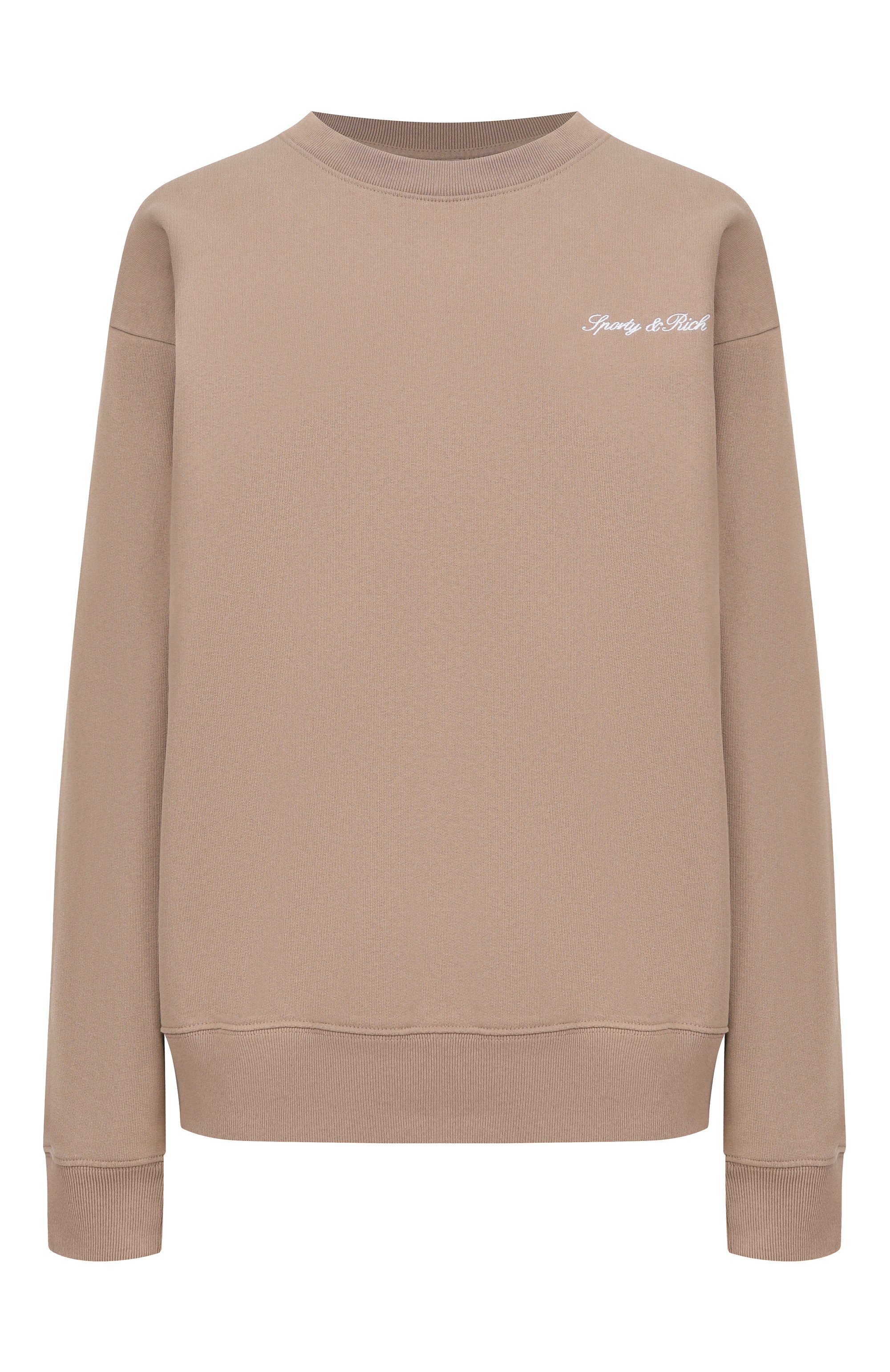 Хлопковый свитшот SPORTY AND RICH, арт. ST07168326BR08, фото 1