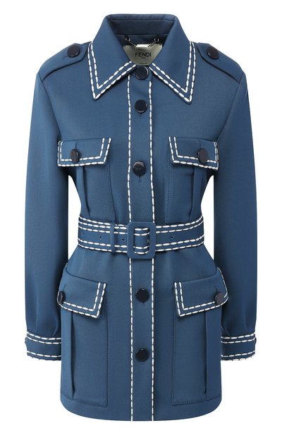 Женский шерстяной жакет FENDI, арт. FJ7034 A8D5