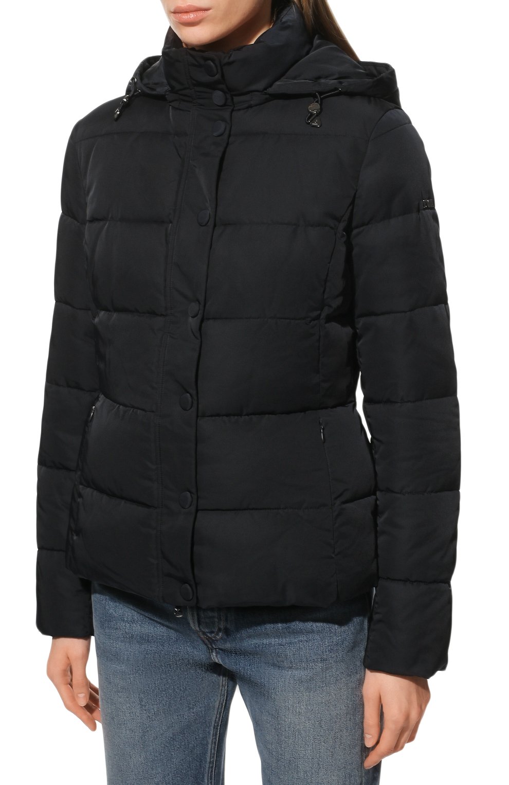 Утепленная куртка EMPORIO ARMANI синего цвета по цене 32100 руб., арт. 6Z2B75/2NAGZ/0UTLET AW22-23, фото 3 Утепленная куртка EMPORIO ARMANI, арт. 6Z2B75/2NAGZ/0UTLET AW22-23, фото 3
