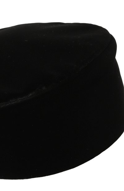 Бархатный берет EMPORIO ARMANI, арт. 637263/4F558, фото 4