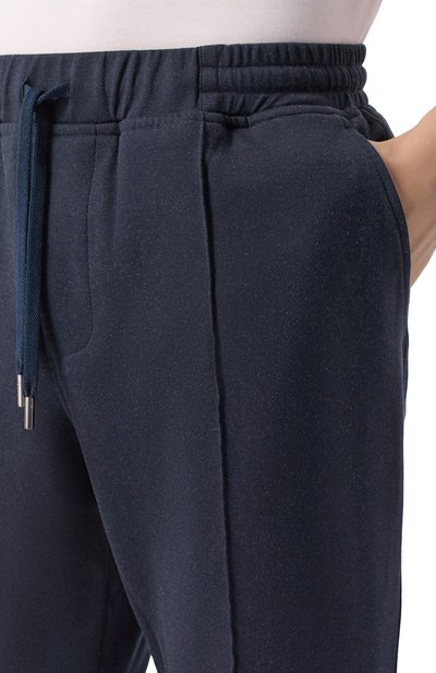 Брюки из хлопка и шелка CAPOBIANCO, арт. 20M708.DS00., фото 5