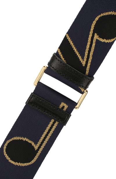 Ремень для сумки MARC JACOBS (THE) темно-синего цвета по цене 12300 руб., арт. M0015818, фото 3 Ремень для сумки MARC JACOBS (THE), арт. M0015818, фото 3