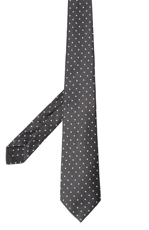 Шелковый галстук Kiton UCRVKLC06L7505 Чёрный  UCRVKLC06L7505 Фото 3