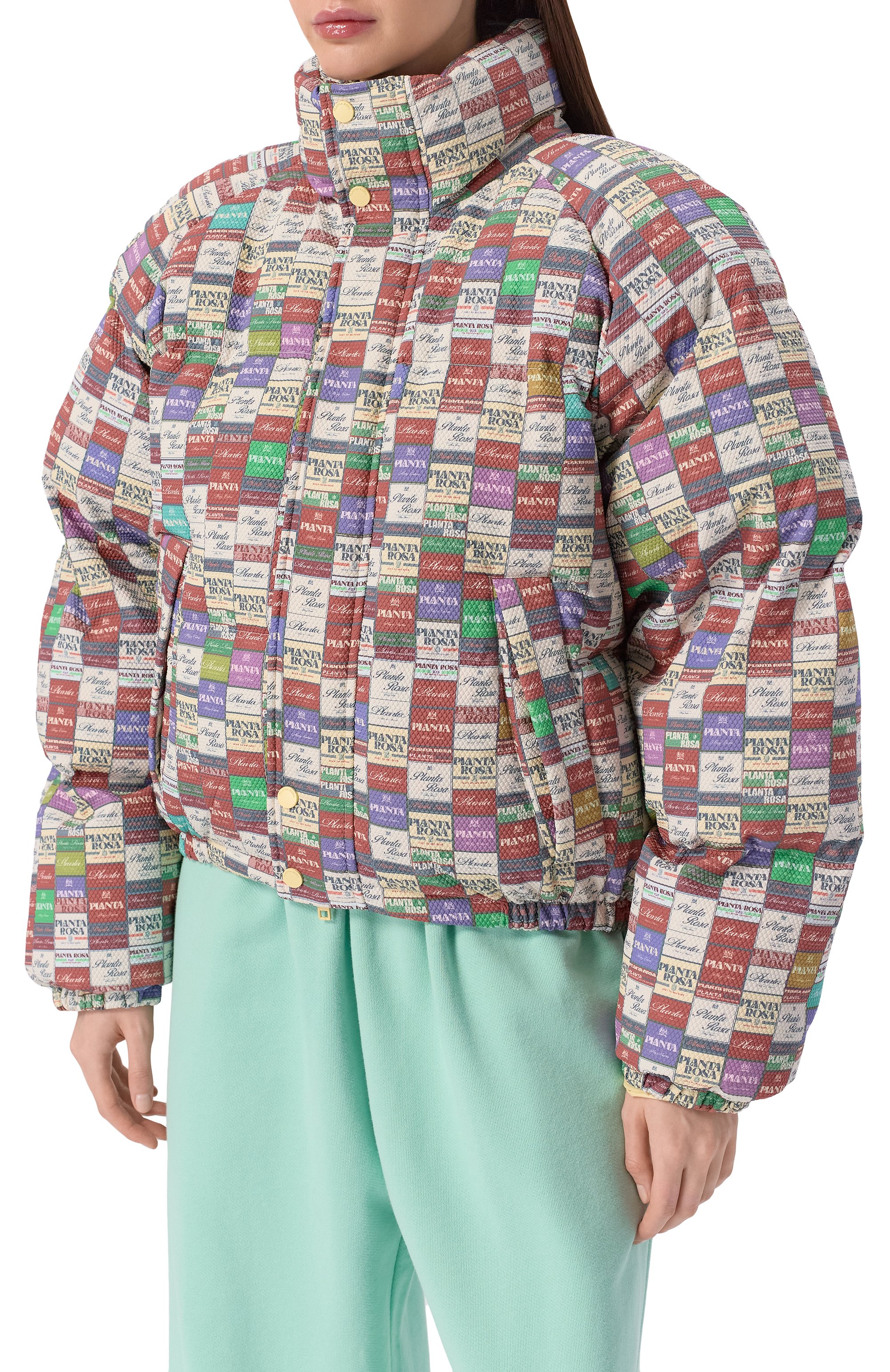 Пуховик PLANTA ROSA, арт. PR/DJ005/PRINTWALLPAPER, фото 6