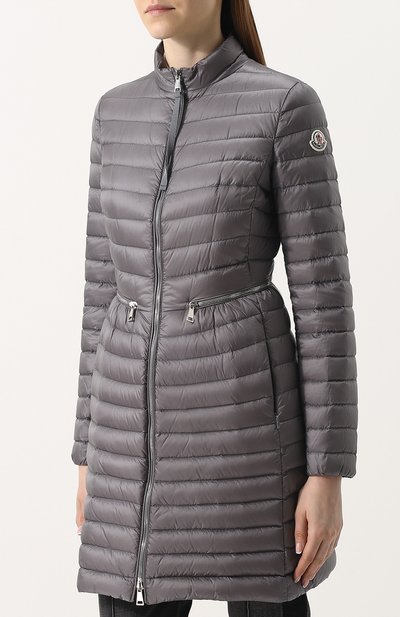 Приталенный стеганый пуховик с воротником-стойкой MONCLER, арт. D1-093-49305-94-53048, фото 3