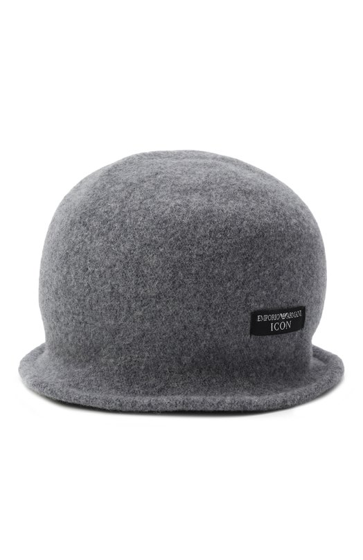 Шерстяная шляпа Emporio Armani EW002448/AF18398 Серый  EW002448/AF18398 Фото 2
