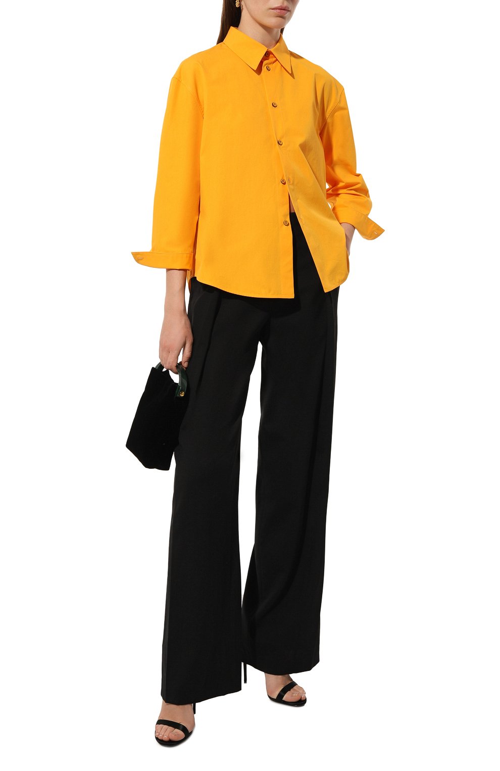 Хлопковая рубашка JIL SANDER, арт. J02DL0002/J45202, фото 2
