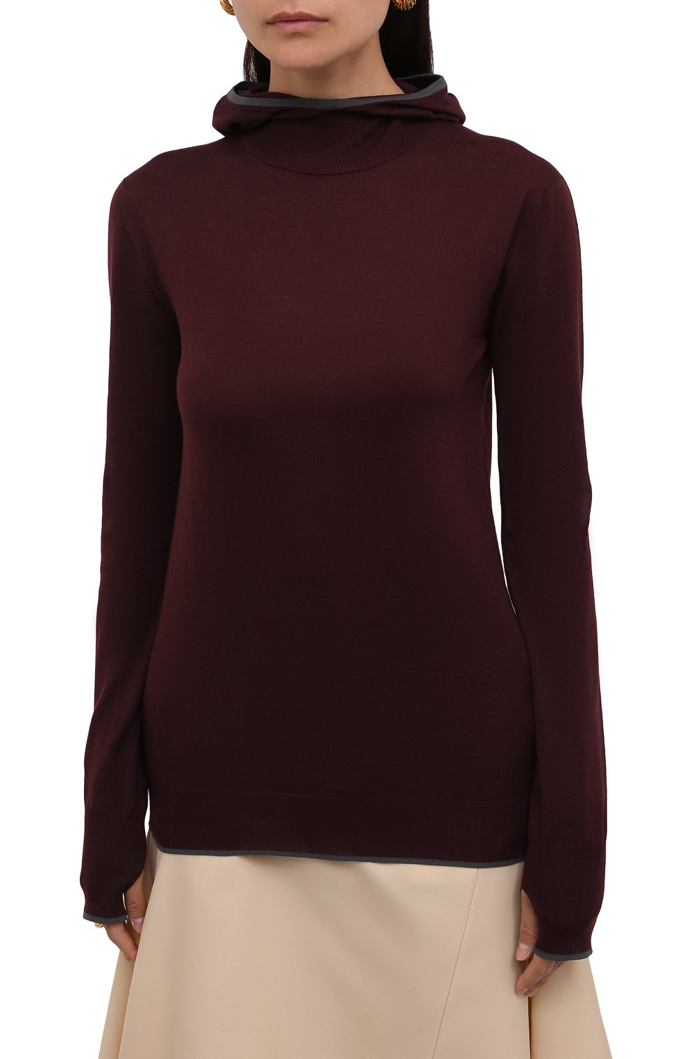 Шерстяная водолазка JIL SANDER, арт. JPPT754502-WTY21288, фото 3