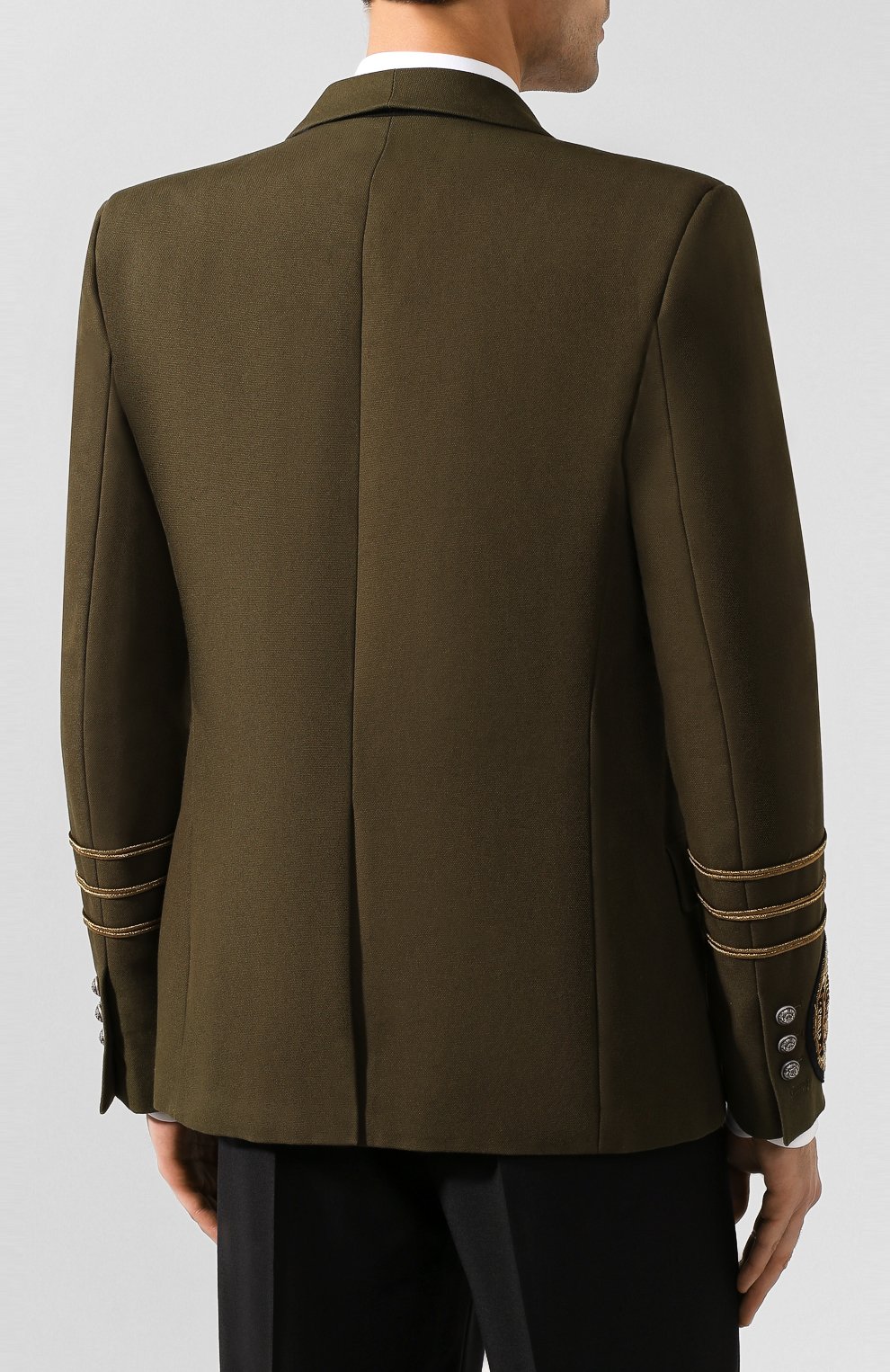 Хлопковый пиджак BALMAIN, арт. TH17139/C118, фото 4