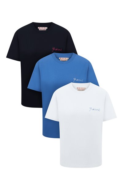 Женская комплект из трех  футболок MARNI, арт. THJE0211X5/UTCZ68