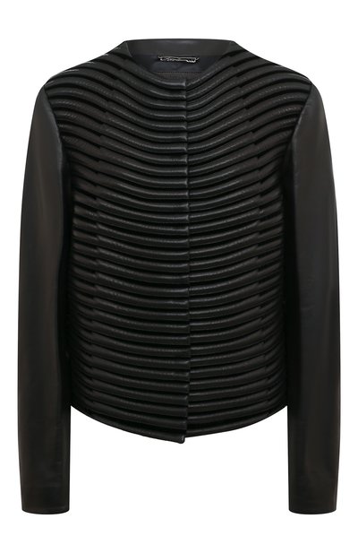 Женская кожаная куртка GIORGIO ARMANI, арт. 4AG08P/4AP08