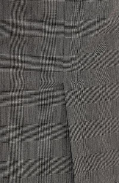 Шерстяные шорты VETEMENTS серого цвета по цене 89950 руб., арт. SS20SK223 1201/W/GREY CHECK, фото 5 Шерстяные шорты VETEMENTS, арт. SS20SK223 1201/W/GREY CHECK, фото 5