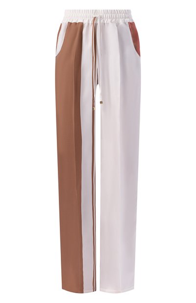 Женские шелковые брюки KITON, арт. D48122K0999G08