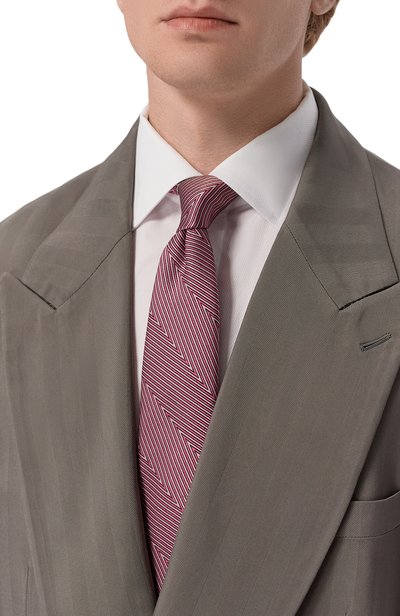 Шелковый галстук GIORGIO ARMANI, арт. GM000800/TE22433, фото 2