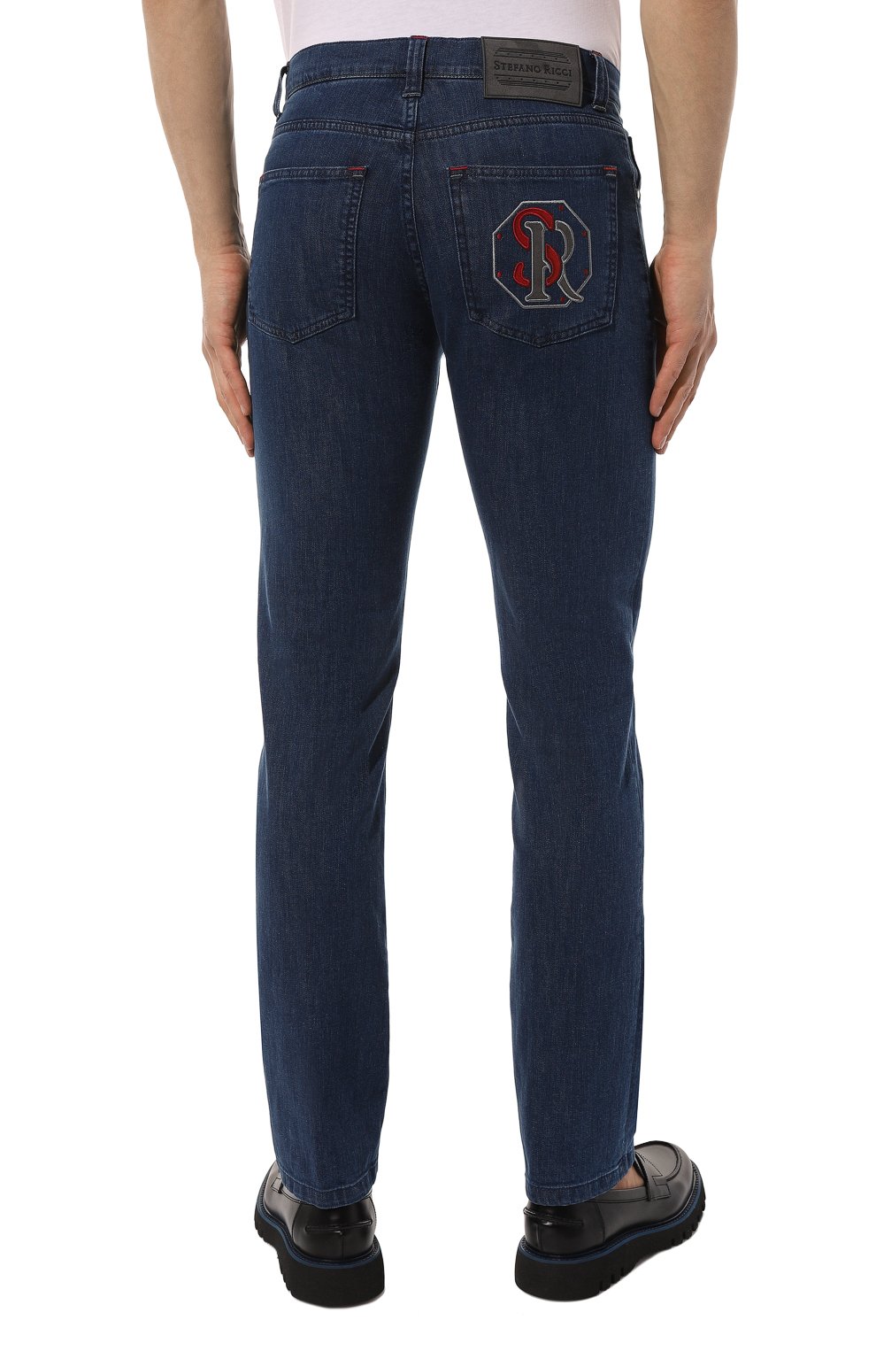 Джинсы STEFANO RICCI, арт. MFT32S2160/T143BL, фото 4