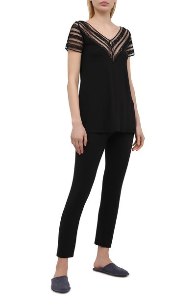 Пижама RITRATTI MILANO черного цвета по цене 32950 руб., арт. 72462, фото 1 Пижама RITRATTI MILANO, арт. 72462, фото 1