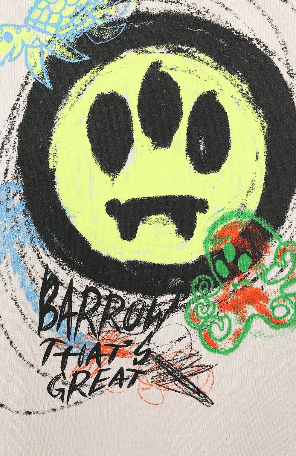 Хлопковый свитшот BARROW, арт. S4BKJUSW021, фото 3