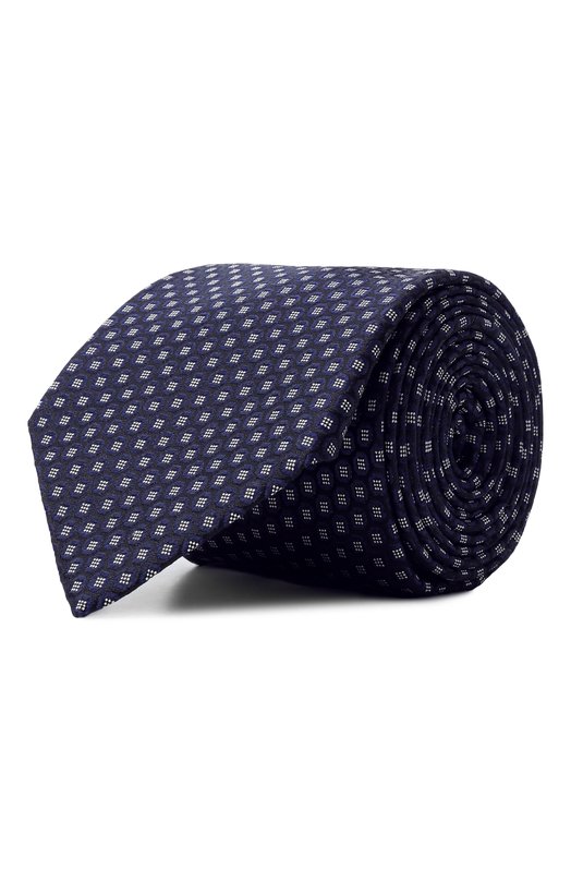Шелковый галстук Canali 18/HJ04405 Синий 18/HJ04405