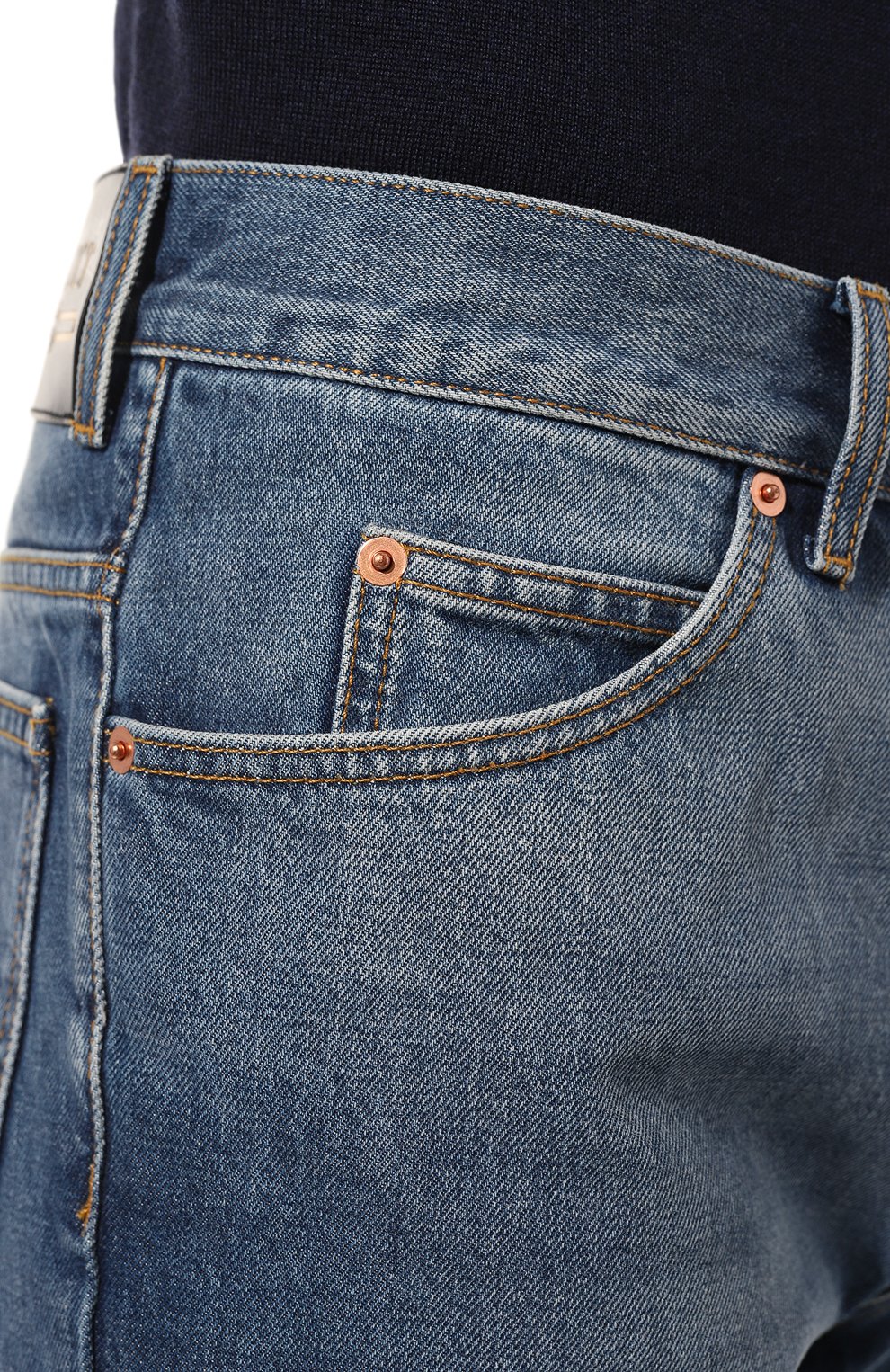 Джинсы GUCCI синего цвета по цене 84960 руб., арт. 623953 XDA4M, фото 5 Джинсы GUCCI, арт. 623953 XDA4M, фото 5