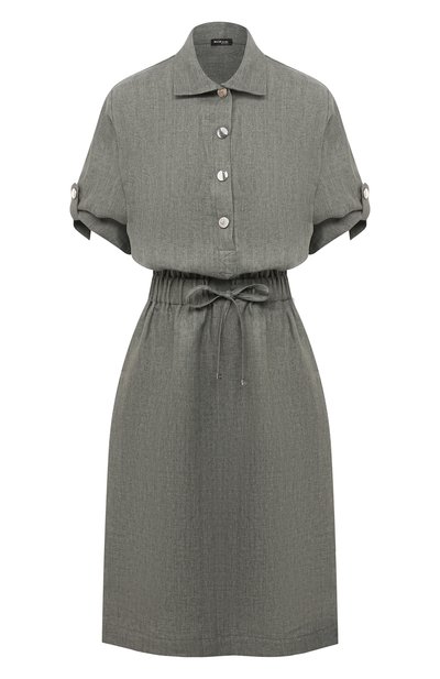 Льняное платье KITON, арт. D49305K09T41, фото 1