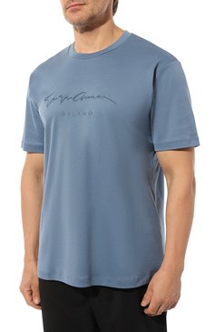 Хлопковая футболка GIORGIO ARMANI, арт. 6GSM90/SJRQZ, фото 1