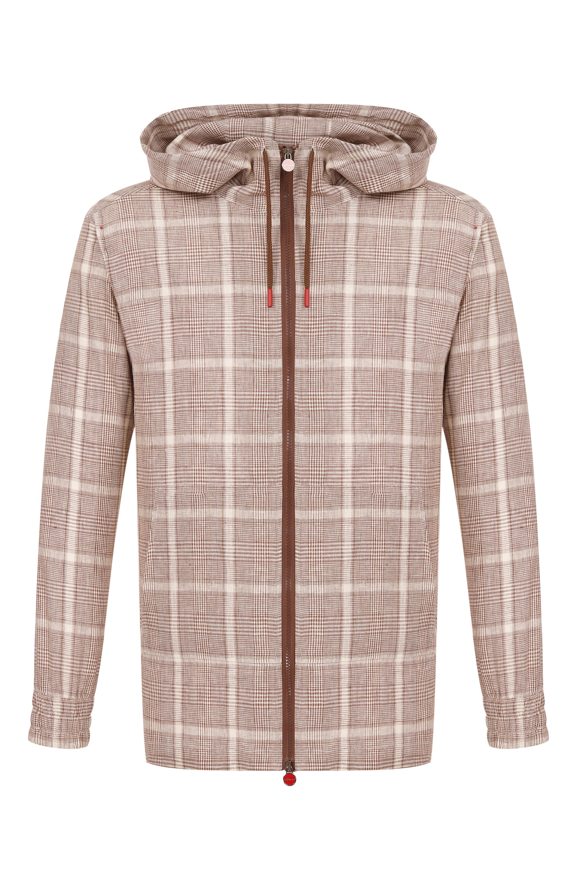 Льняная куртка-рубашка KITON, арт. UMC010H09638, фото 1