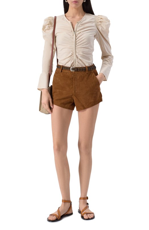 Кожаные сандалии Jopee Isabel Marant 25P/SD0228FA-C1B05S Коричневый  25P/SD0228FA-C1B05S Фото 2