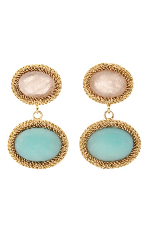 Серьги Crystalline Jewellery 306 Голубой 306