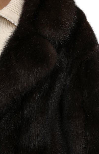 Шуба из меха соболя VICTORIA KUSENKOVA, арт. 763500004571, фото 5