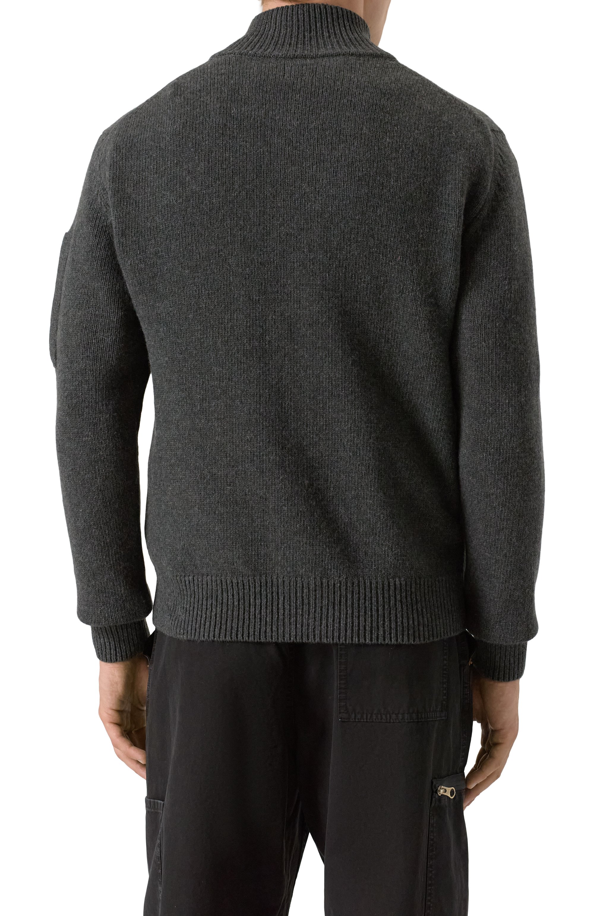 Шерстяной кардиган C.P. COMPANY, арт. 19CMKN042A110149A, фото 4