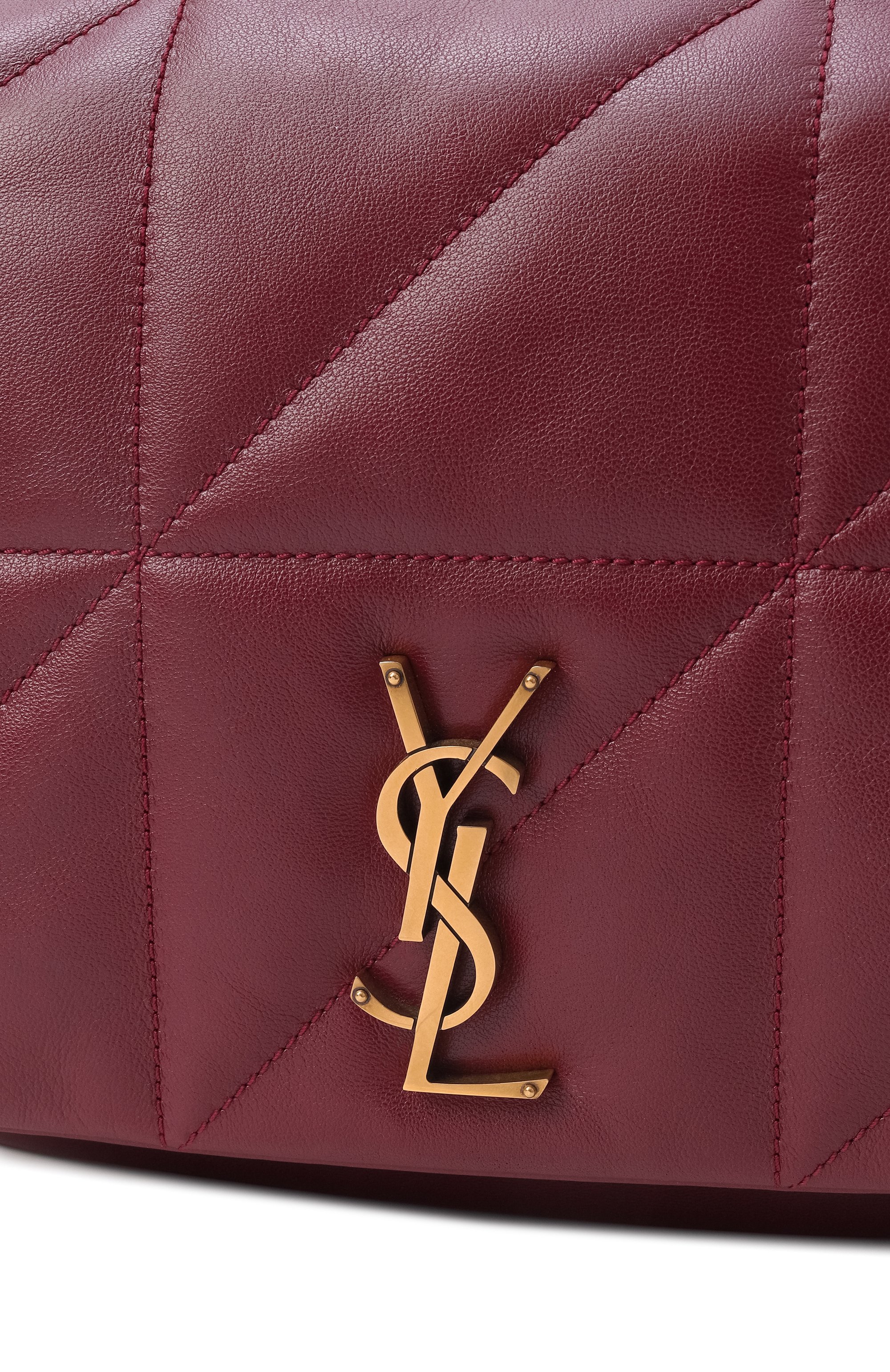 Сумка jamie 4.3 medium SAINT LAURENT бордового цвета по цене 454500 руб., арт. 809696/AAB32, фото 6 Сумка jamie 4.3 medium SAINT LAURENT, арт. 809696/AAB32, фото 6