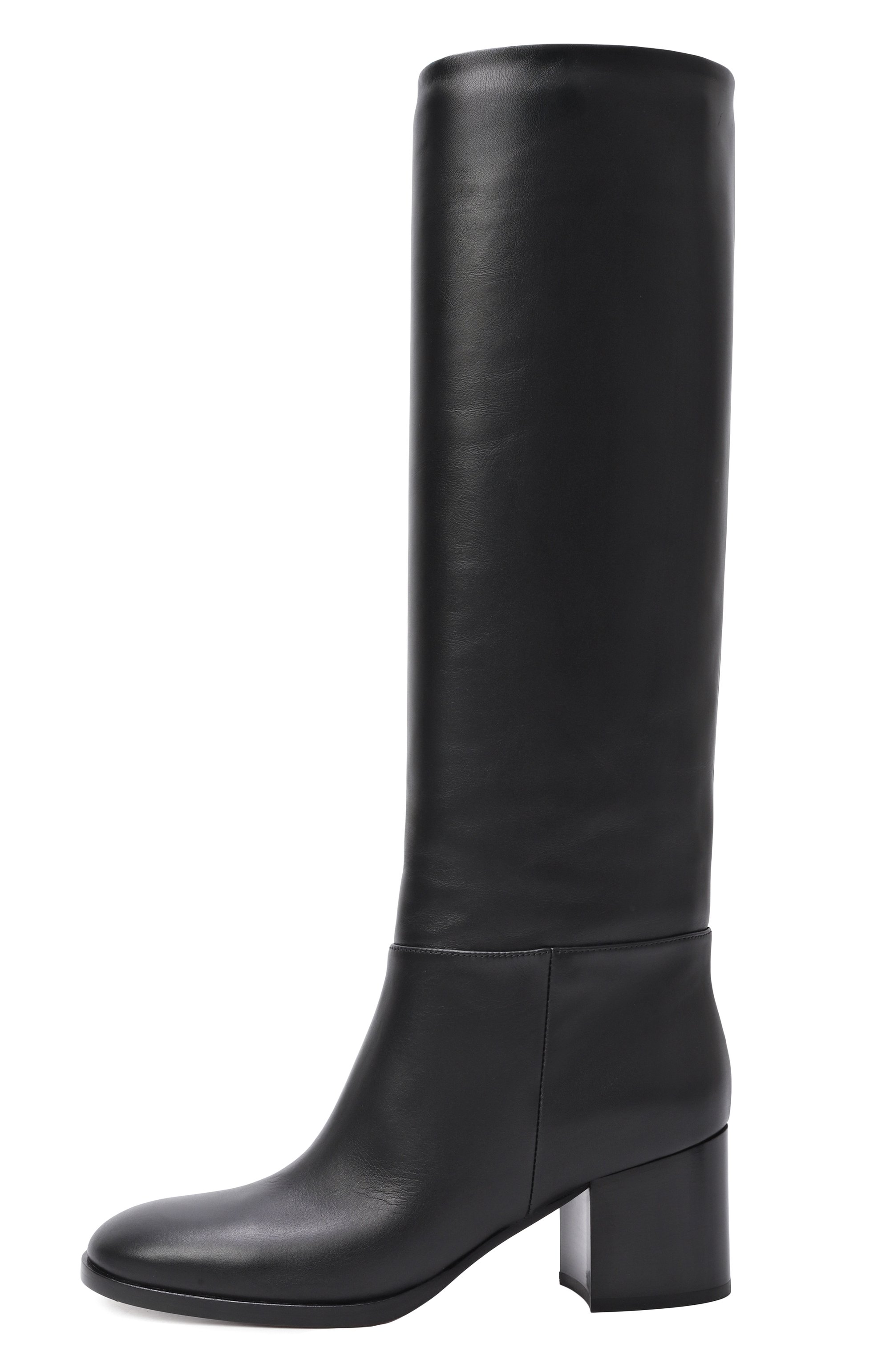 Кожаные сапоги santiago 60 GIANVITO ROSSI, арт. G80304.60CU0.VGIBLACK, фото 4