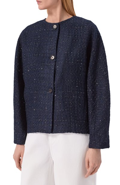 Твидовый жакет KITON, арт. D61505K0939G, фото 3