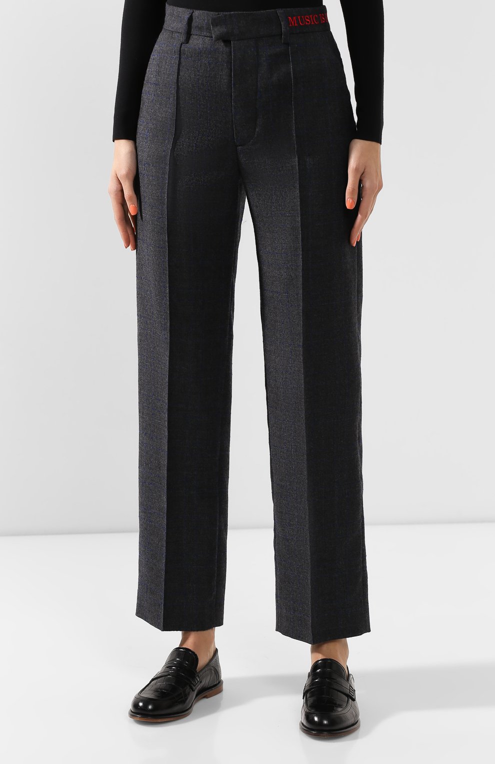 Шерстяные брюки ZADIG AND VOLTAIRE, арт. WHCE0107F, фото 3